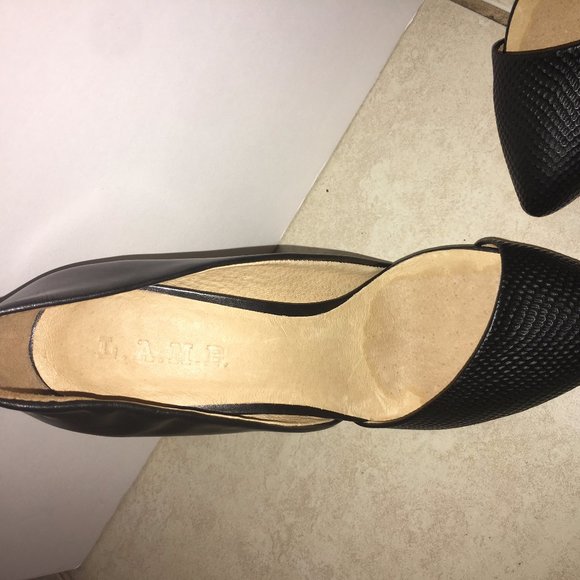 L.A.M.B. Meridith III in black/gunmetal - Picture 3 of 7